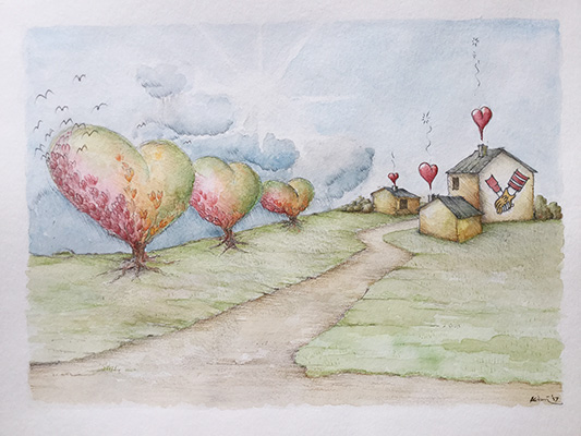 Paysage dans l'amour (Cosm)